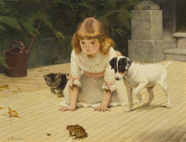 Художник Чарльз Бартон барбер картины