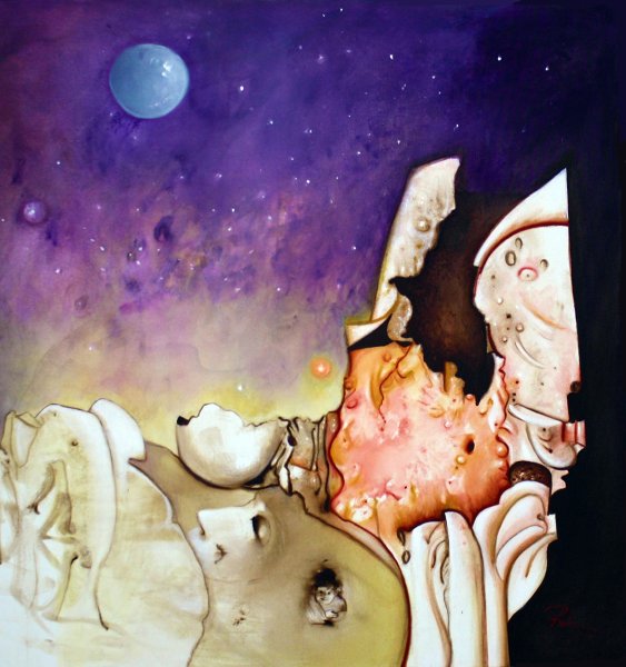 Живопись Виктор Низовцев Арлекин