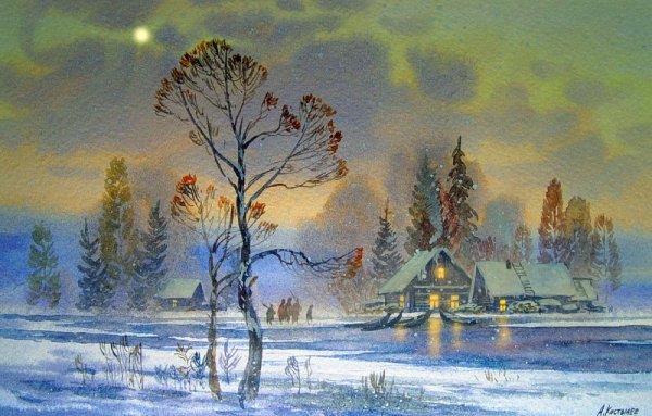 Художник Артур Костылев картины