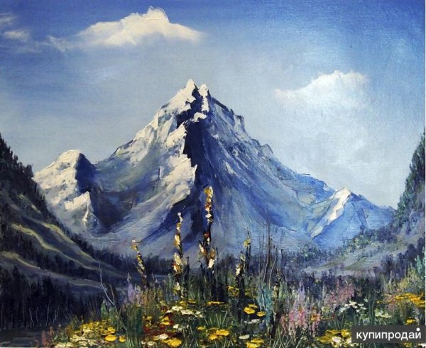 Горный пейзаж Татьяны Зубовой