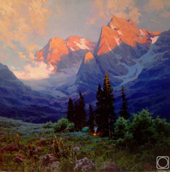 Художник Михаил Федоров горы