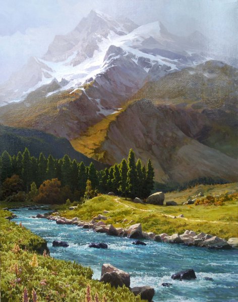 Фёдоров Михаил живопись горы