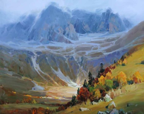 Художник Александр Бабич горы