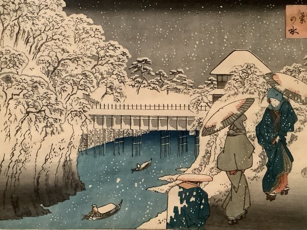 Укиё-э зима