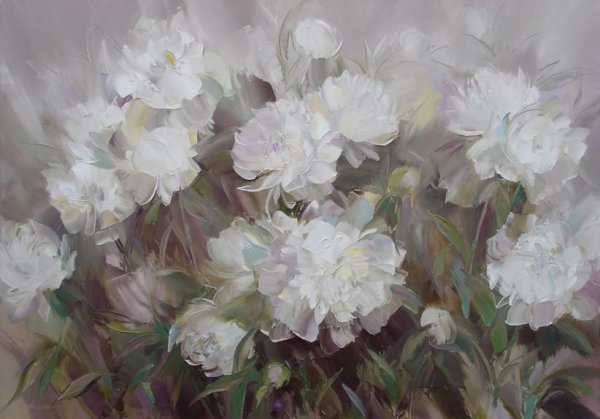 Живопись мастихином картины Сергеев художник картины