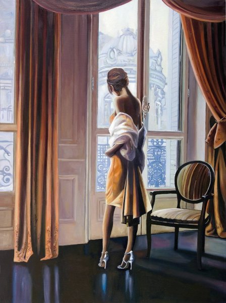 Фигура человека живопись