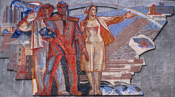 Андрей Кузнецов художник монументалист мозаика народы