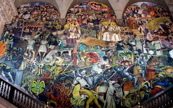 Диего Ривера мурализм