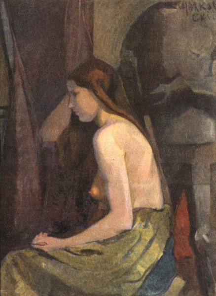 Дейнека портрет Маяковского