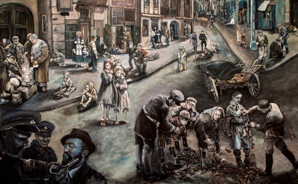 Холокост в картинах художников