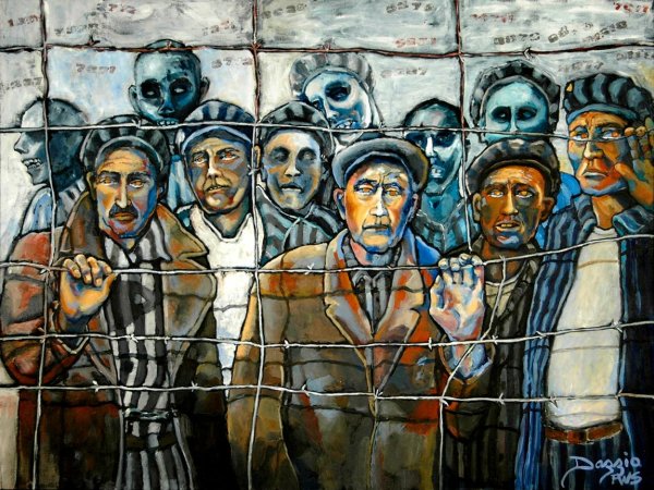 Холокост в картинах художников