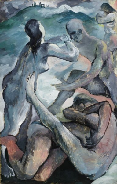 Давид Олер живопись концлагерь