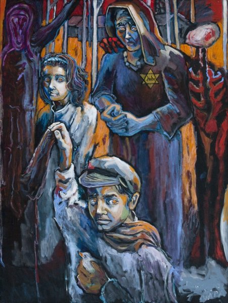 Холокост в картинах художников