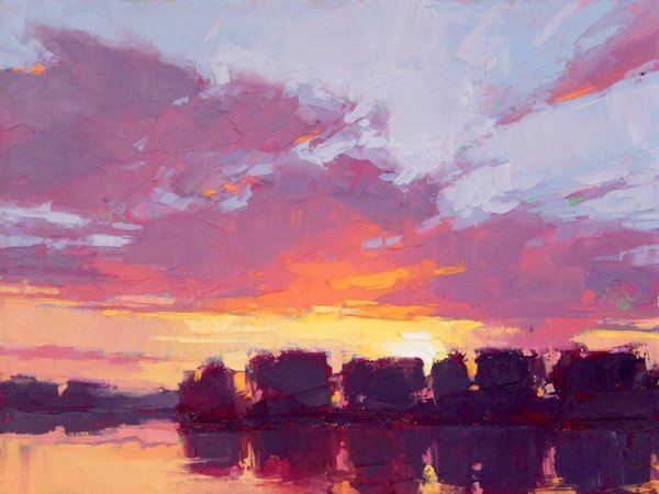 Художник-пейзажист Дэвид Менсинг