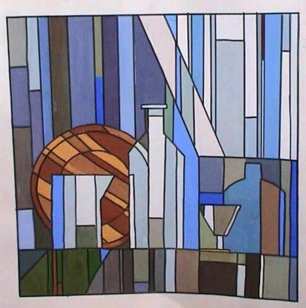 Декоративно плоскостная композиция