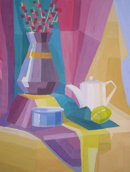 Декоративный натюрморт Строгановка Строгановка