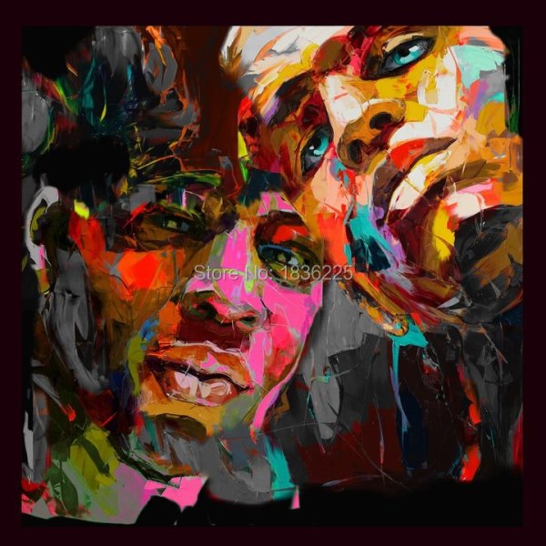 Абстрактное лицо мужчины