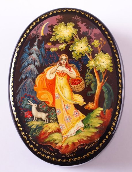 Лаковая миниатюра (Мстера, Палех, Холуй, Федоскино