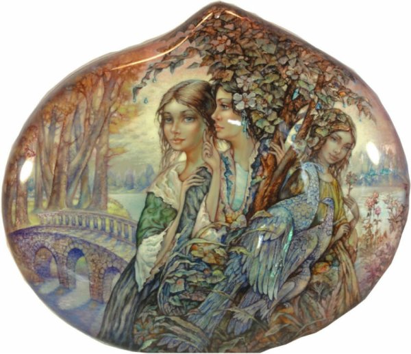 Федоскинская живопись Светлана Беловодова