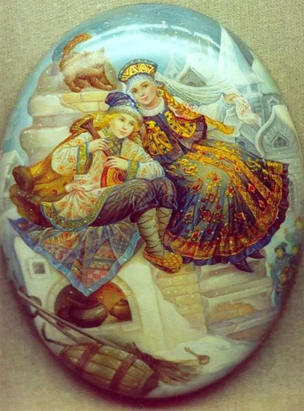 Федоскино фабрика лаковой миниатюры