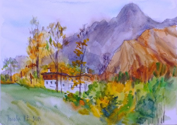 Этюды художника Попова