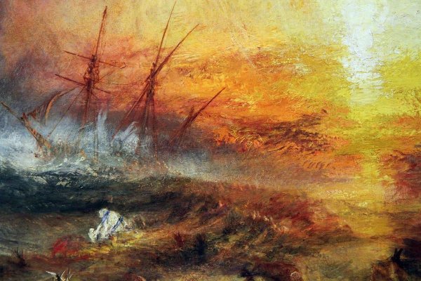 Уильям тёрнер Невольничье судно