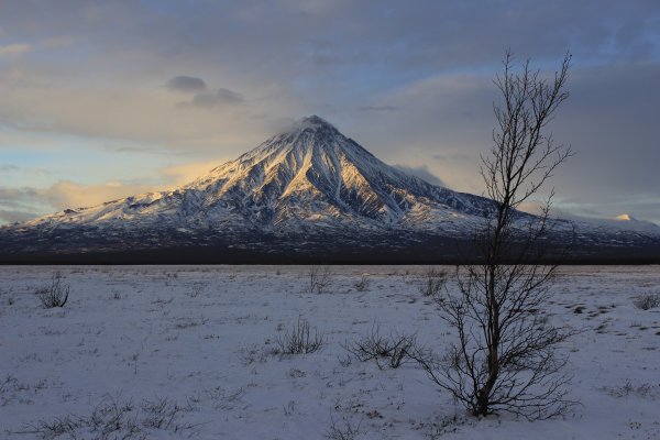 Полуостров Камчатка Ключевская сопка