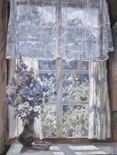 Художник Елена Юшина. Дождь