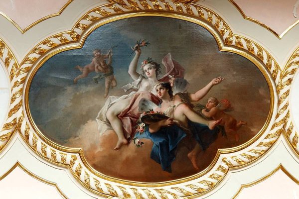 Позолоченная лепнина Барокко