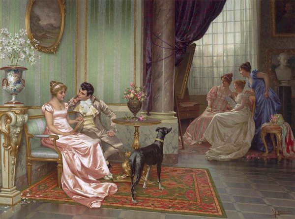 Художник Витторио Реджианини , Италия