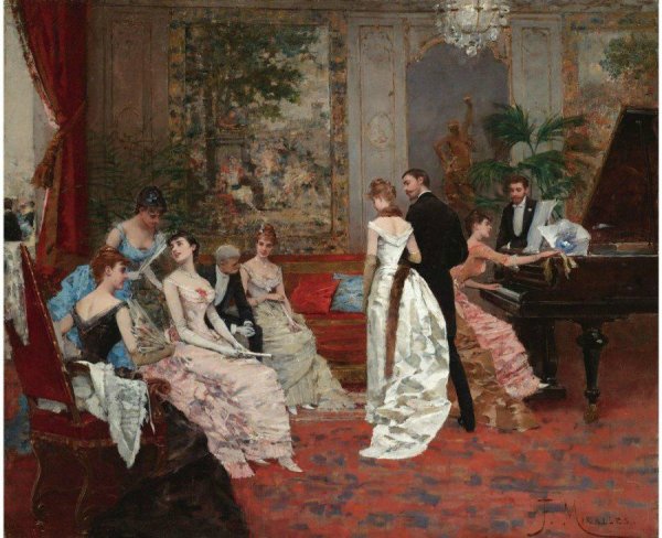 Литературный салон 19 века Пушкин