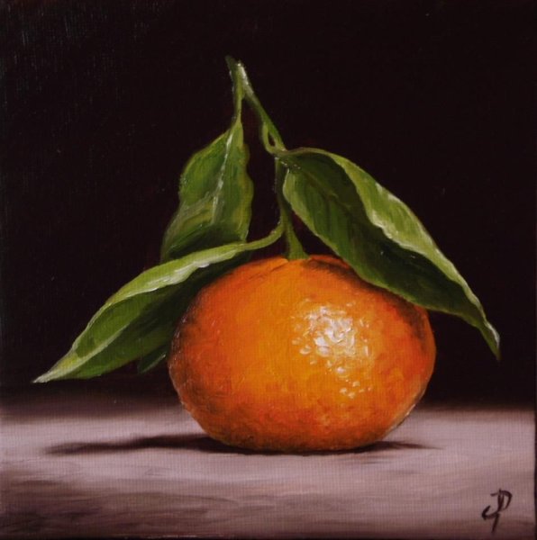 Мандарин гуашью