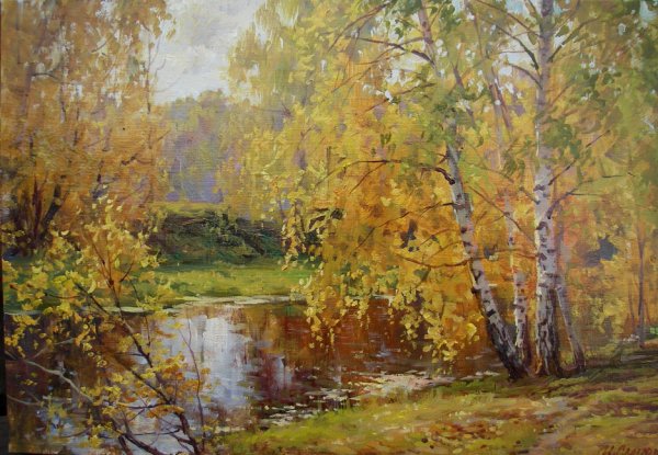 Осенние пейзажи художника Игоря Прищепы