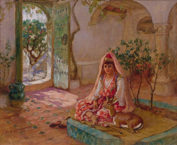 Фредерик Бриджмен картины Восток