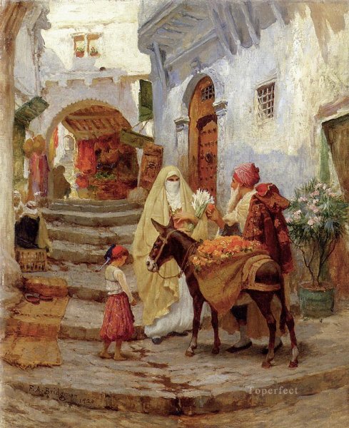 Картины художника Frederick Arthur Bridgman (1847-1928)