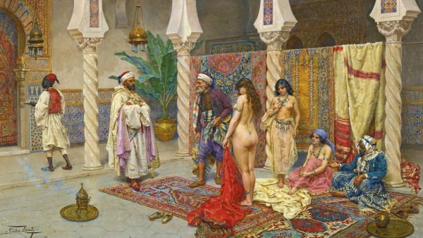 Жан-Леон Жером бассейн в гареме