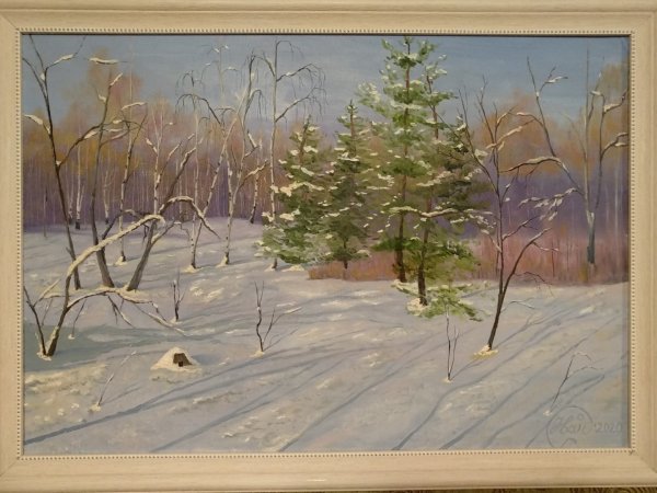 Картина декабрь