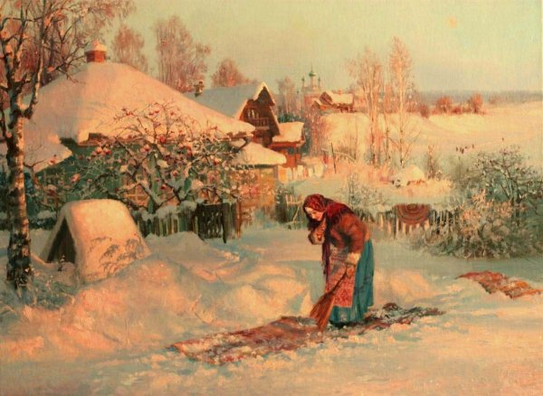 Художник Жданов Владимир Юрьевич деревня