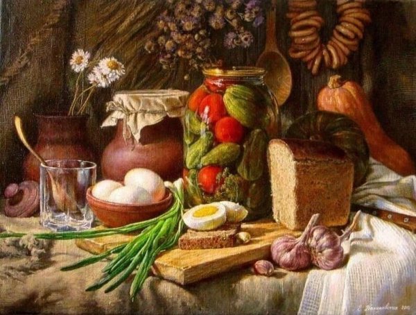 Екатерина Калиновская картины натюрморт