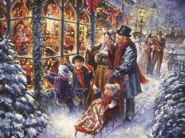 Художник Mark Keathley зима
