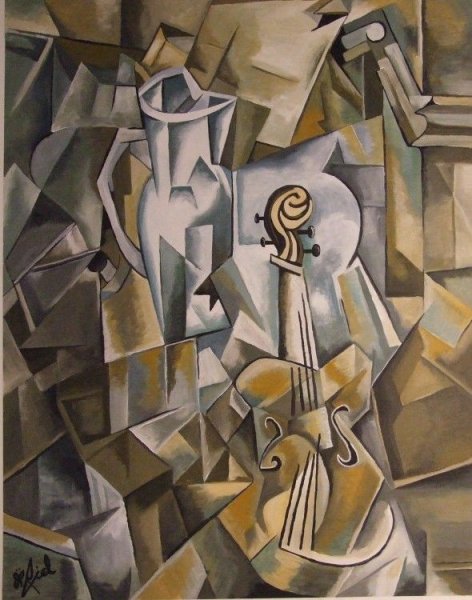 Арлекин Пикассо кубизм