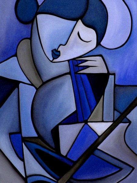 Пикассо гитара кубизм