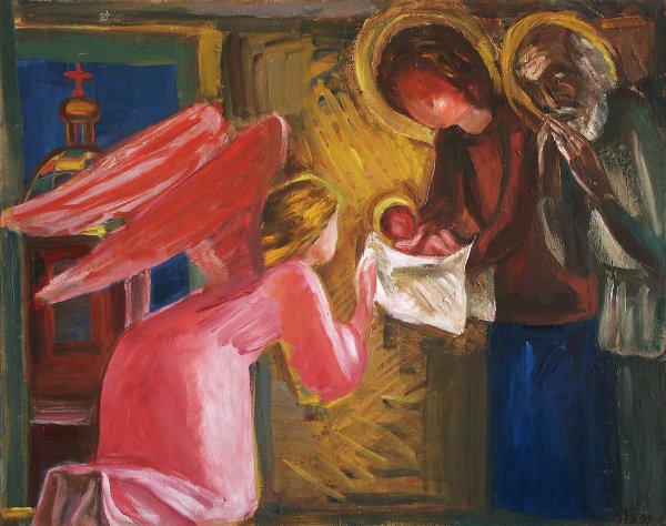 Завен Аршакуни Благовещение