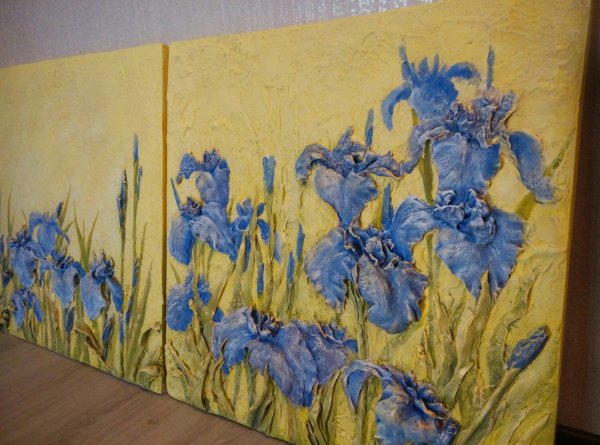 Скульптурная живопись Ольги Соловьевой