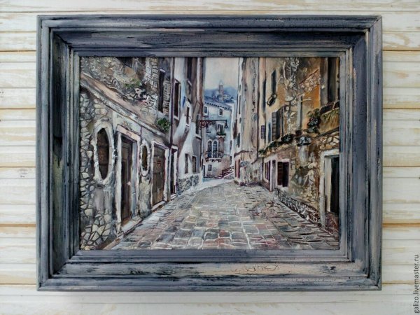 Скульптурная живопись гортензия