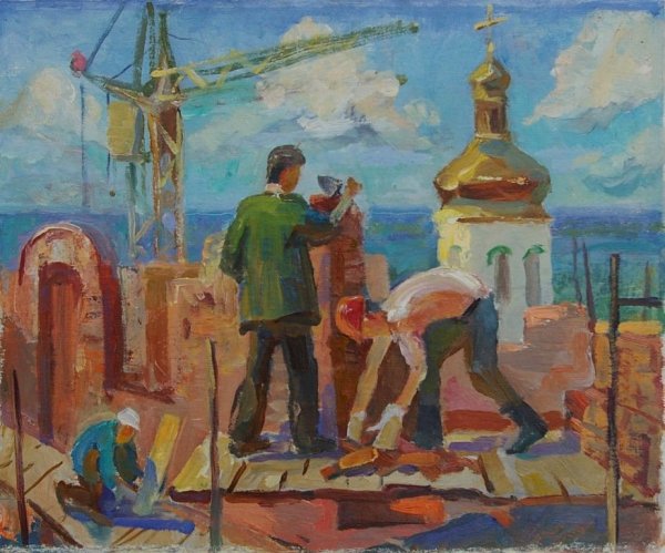 Двухфигурная композиция в живописи