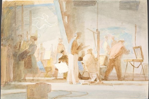 Александр Александрович Дейнека Раздолье