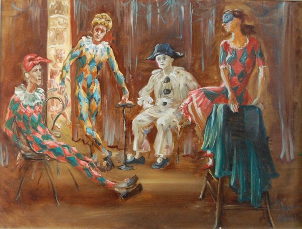 Сюжетная композиция в живописи