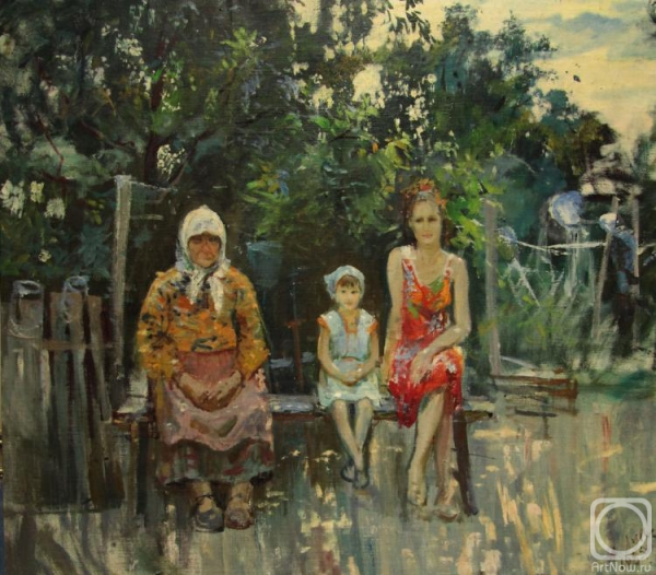 Картина Туркмен небитчилер