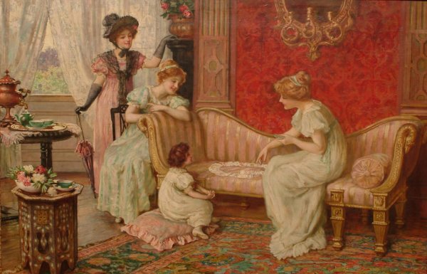 Художник Francis Sydney Muschamp (1851-1929)